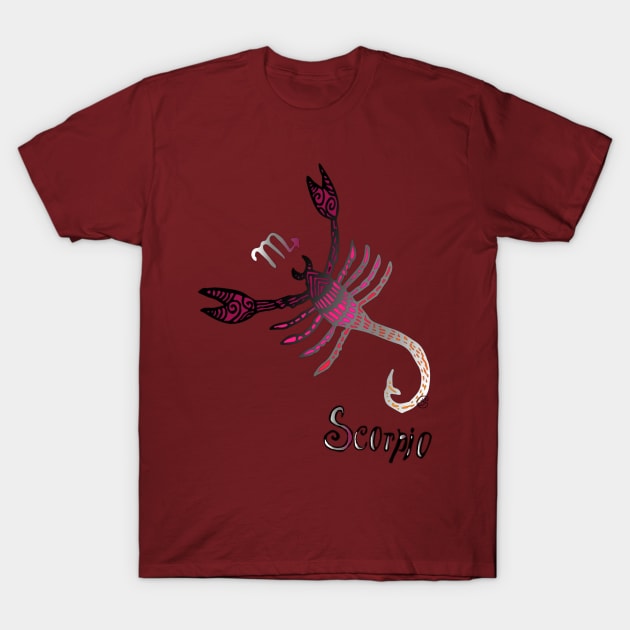 Scorpio T-Shirt by charleyllama